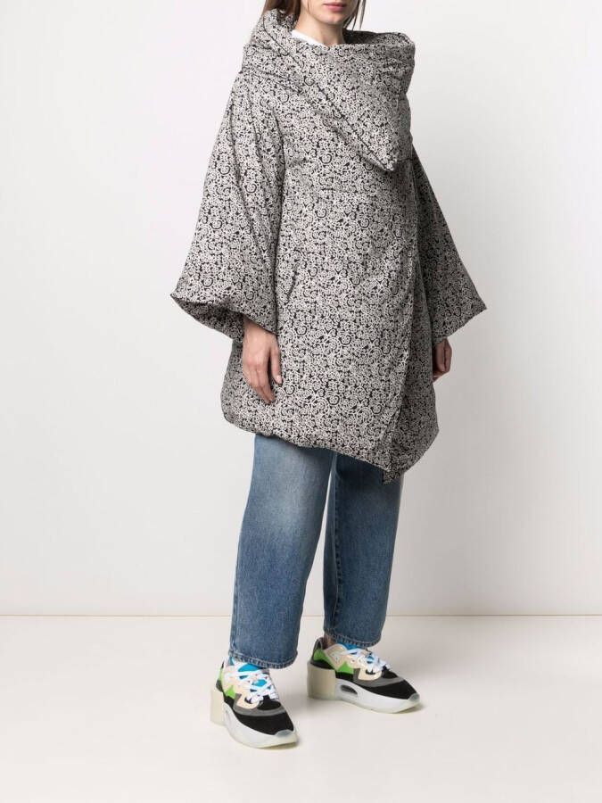 10 CORSO COMO x Moncler gewatteerde jas Zwart
