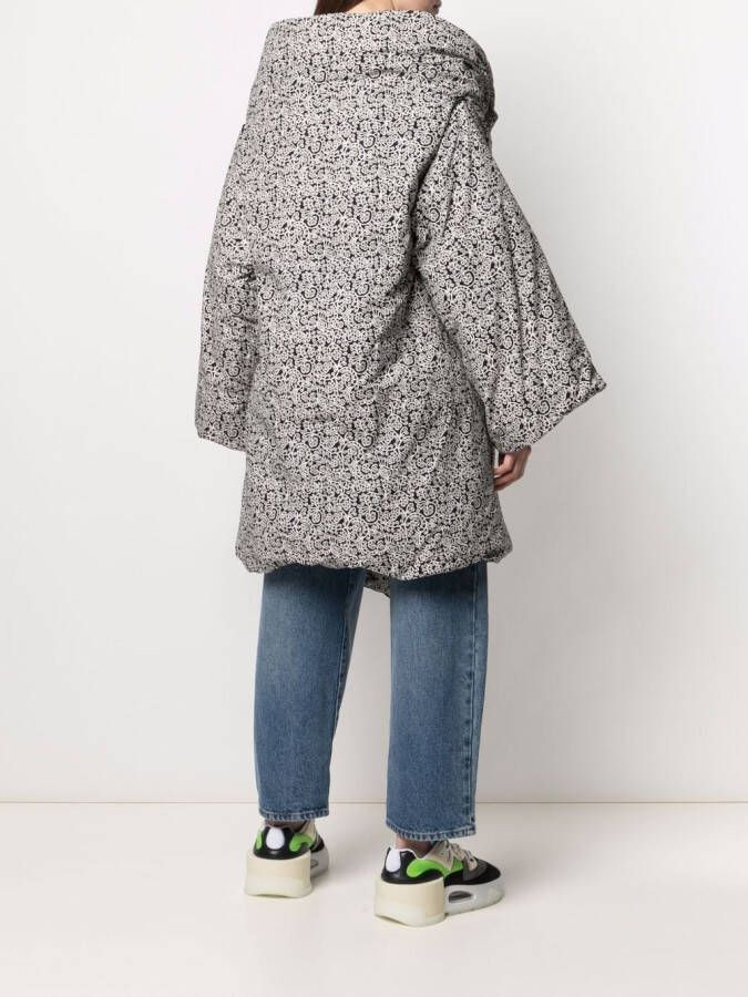 10 CORSO COMO x Moncler gewatteerde jas Zwart