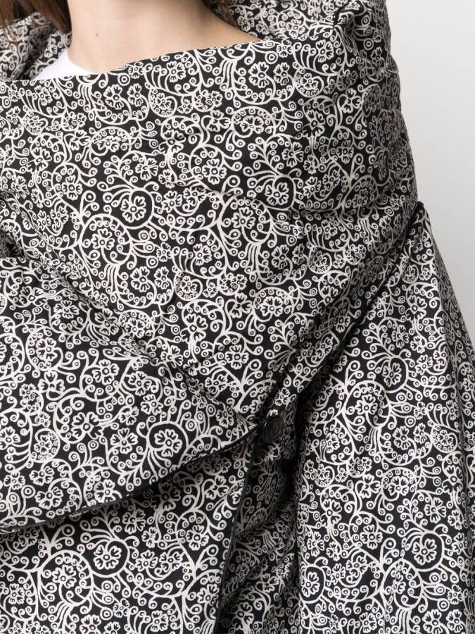 10 CORSO COMO x Moncler gewatteerde jas Zwart