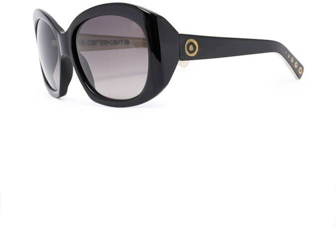 10 CORSO COMO Zonnebril met oversized montuur Zwart