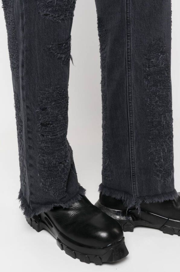 1017 ALYX 9SM Gerafelde jeans Zwart
