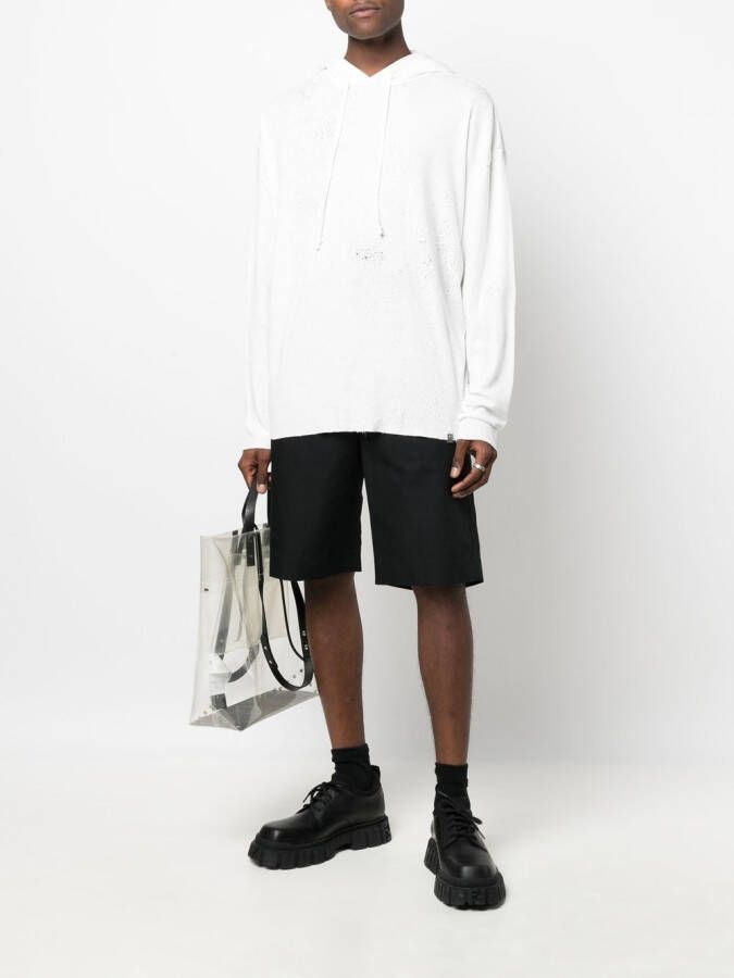 1017 ALYX 9SM Gerafelde top Wit