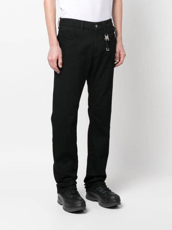 1017 ALYX 9SM Jeans met gespdetail Zwart