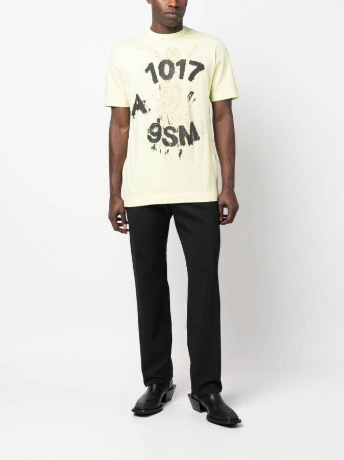 1017 ALYX 9SM T-shirt met logoprint Geel