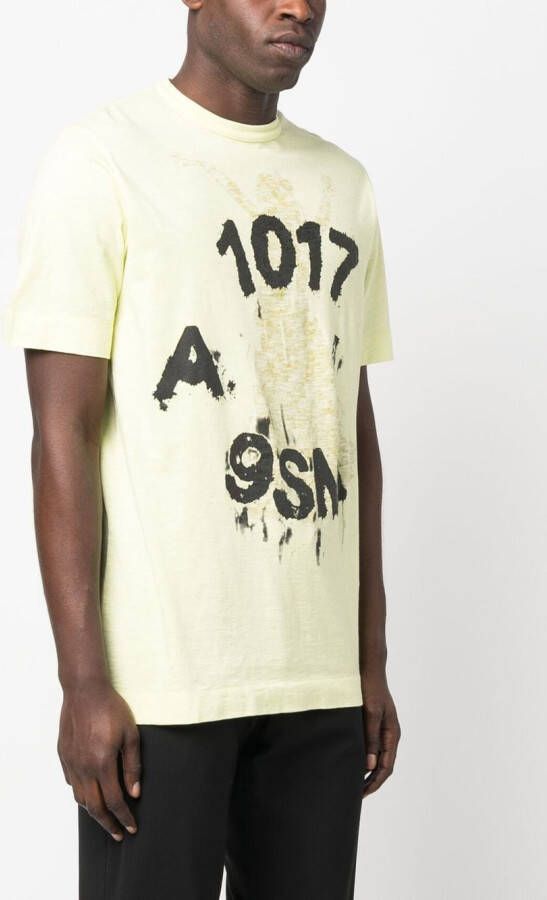1017 ALYX 9SM T-shirt met logoprint Geel