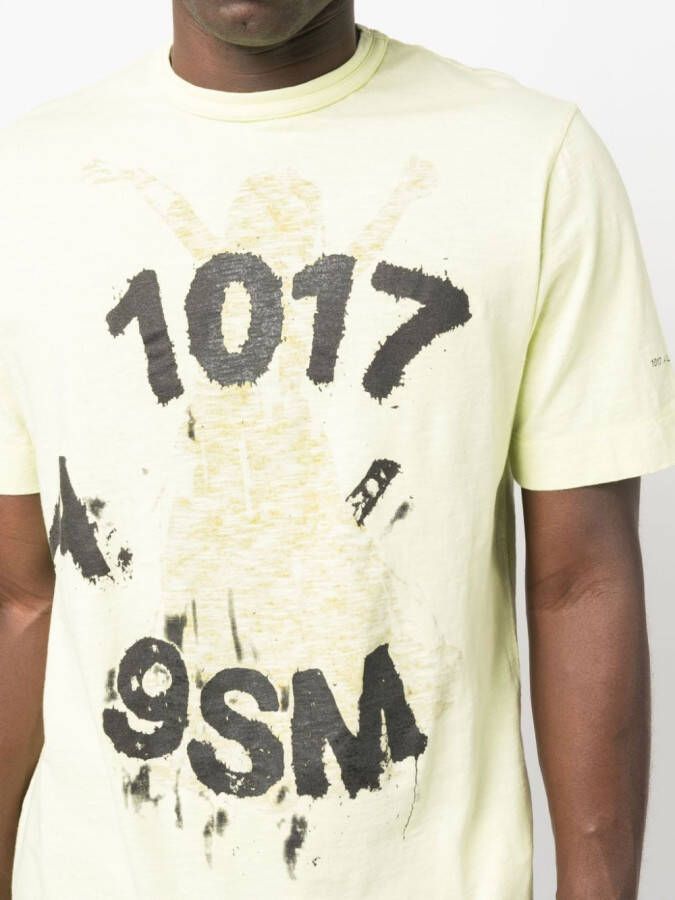 1017 ALYX 9SM T-shirt met logoprint Geel