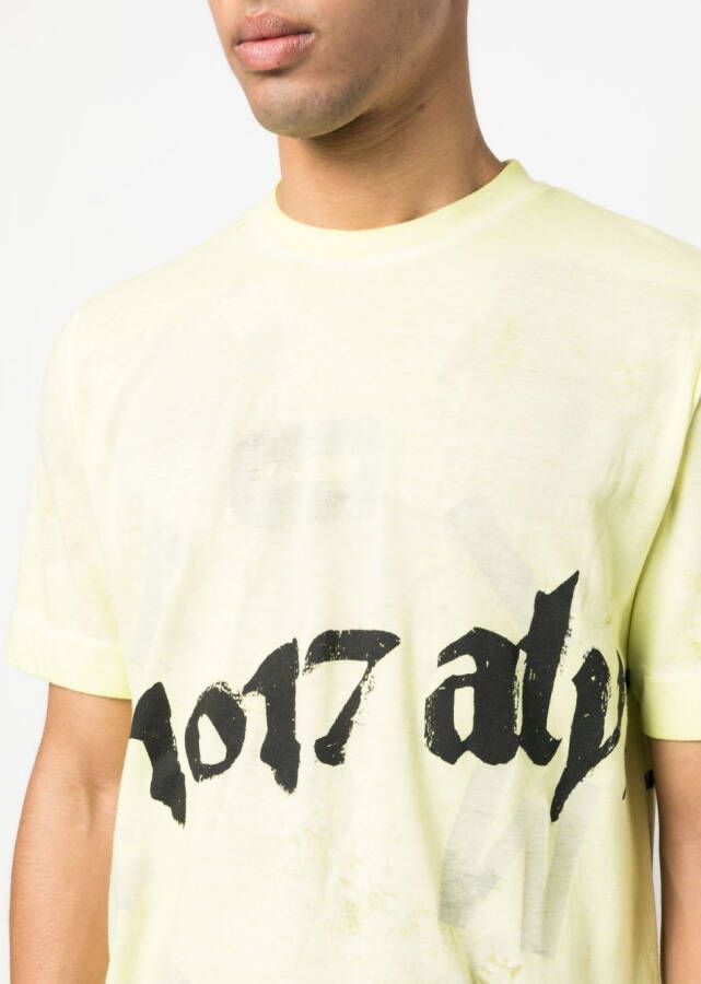 1017 ALYX 9SM T-shirt met logoprint Geel