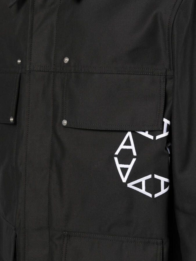 1017 ALYX 9SM Shirtjack met logoprint Zwart