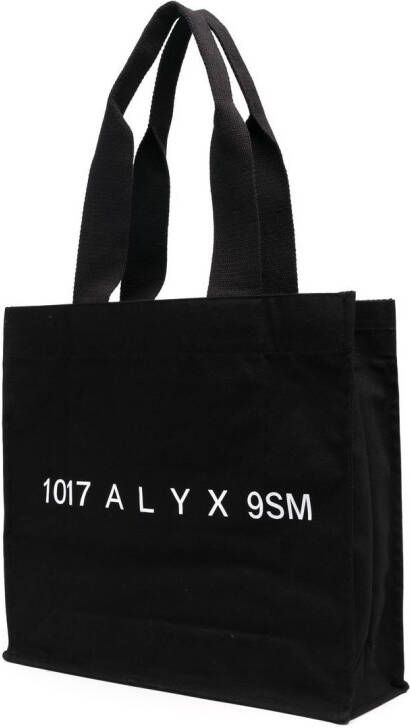 1017 ALYX 9SM Shopper met print Zwart