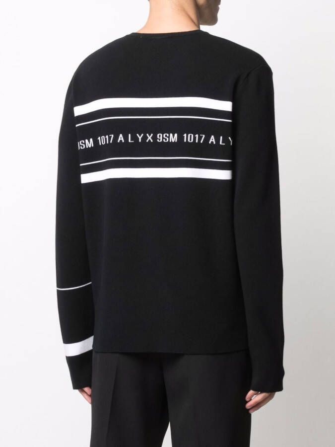 1017 ALYX 9SM Sweater met logoprint Zwart
