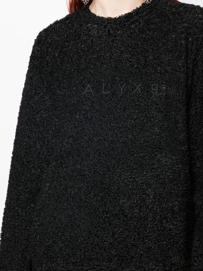 1017 ALYX 9SM Sweater met ronde hals Zwart