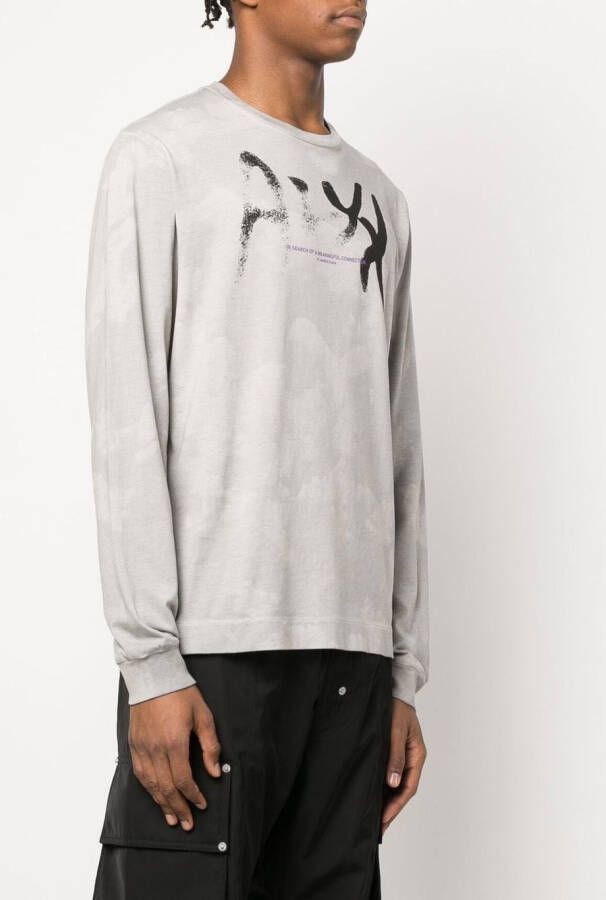 1017 ALYX 9SM T-shirt met logoprint Grijs