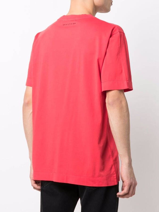 1017 ALYX 9SM T-shirt met tekst Rood