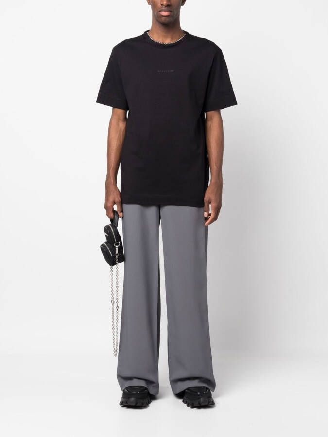 1017 ALYX 9SM T-shirt met verfraaide kraag Zwart