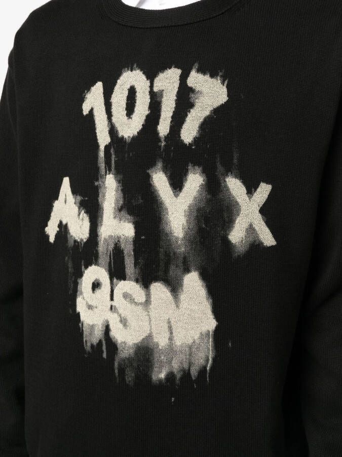 1017 ALYX 9SM Trui met ronde hals Zwart