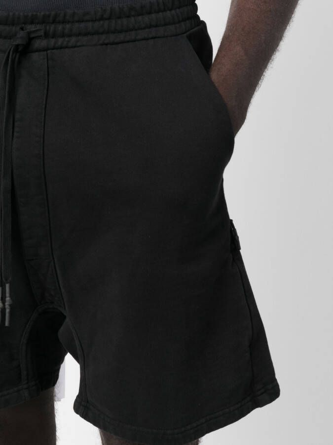 11 By Boris Bidjan Saberi Shorts met trekkoord Zwart