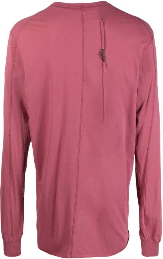 11 By Boris Bidjan Saberi Katoenen T-shirt Roze