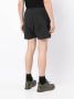 11 By Boris Bidjan Saberi Shorts met geborduurd logo Zwart - Thumbnail 4