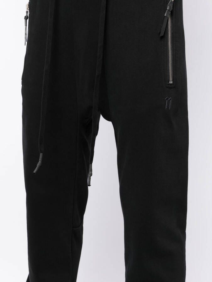 11 By Boris Bidjan Saberi Straight trainingsbroek Zwart
