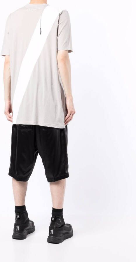 11 By Boris Bidjan Saberi T-shirt met print Grijs