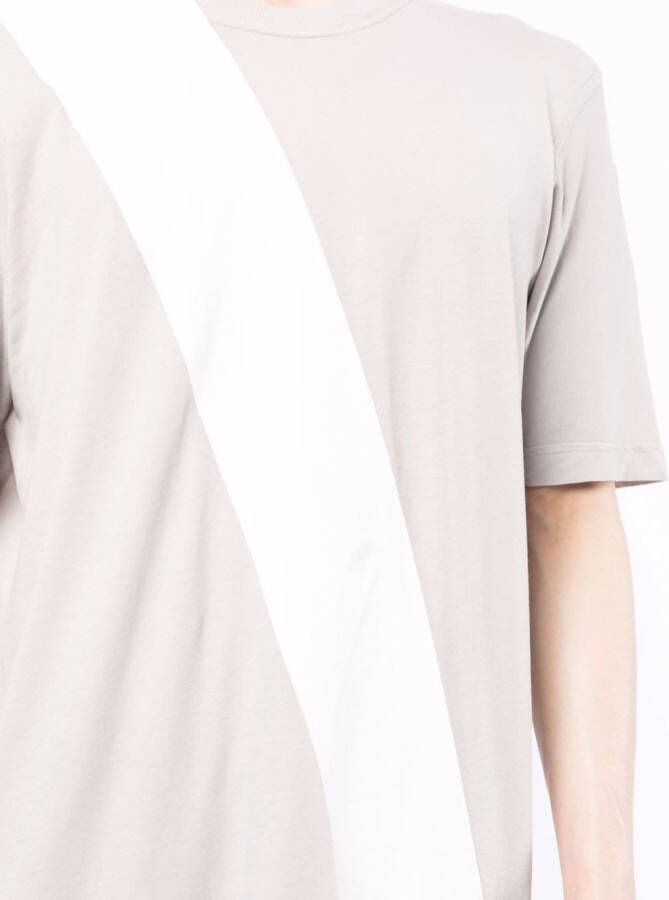 11 By Boris Bidjan Saberi T-shirt met print Grijs