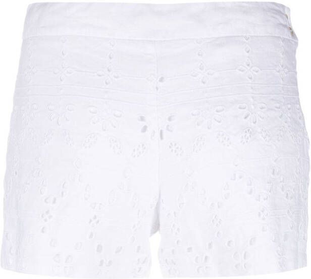 120% Lino Linnen shorts Wit
