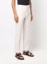 120% Lino Straight broek Beige - Thumbnail 3