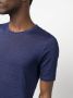 120% Lino Gemêleerd T-shirt Blauw - Thumbnail 5
