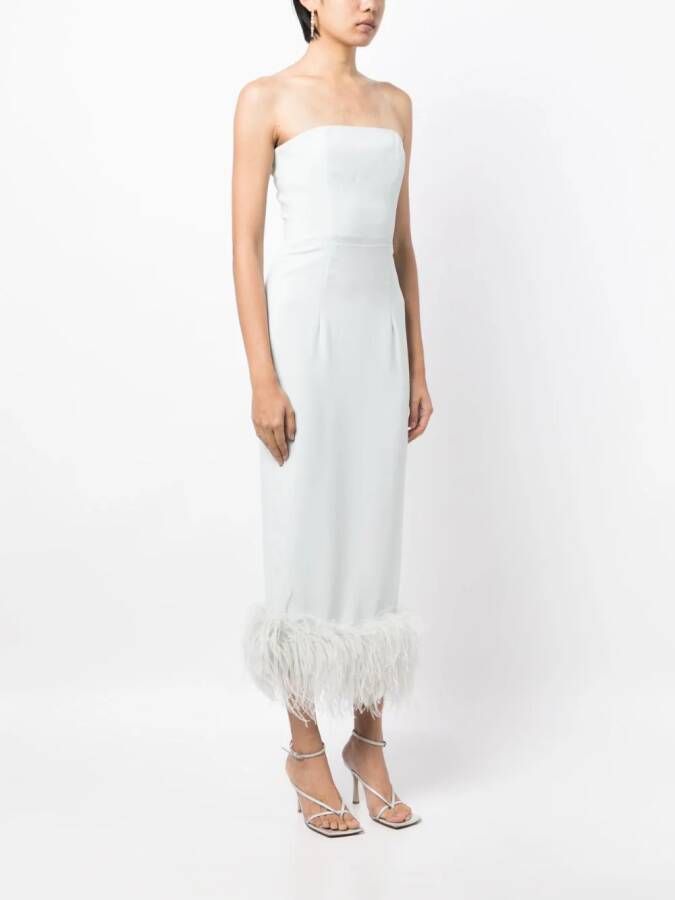 16Arlington Midi-jurk van crêpe Groen