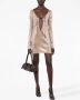 16Arlington Mini-jurk verfraaid met pailletten Beige - Thumbnail 2