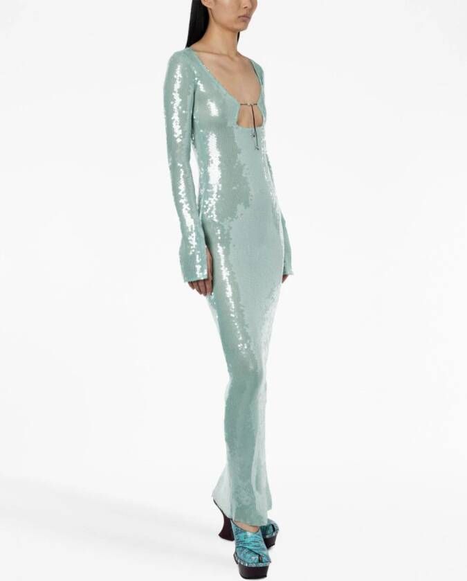 16Arlington Jurk met pailletten Blauw