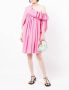 3.1 Phillip Lim Asymmetrische jurk Roze - Thumbnail 2