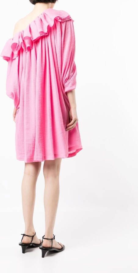 3.1 Phillip Lim Asymmetrische jurk Roze