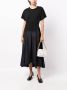 3.1 Phillip Lim T-shirtjurk met ceintuur Zwart - Thumbnail 2