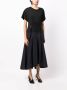 3.1 Phillip Lim T-shirtjurk met ceintuur Zwart - Thumbnail 3