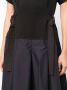 3.1 Phillip Lim T-shirtjurk met ceintuur Zwart - Thumbnail 5