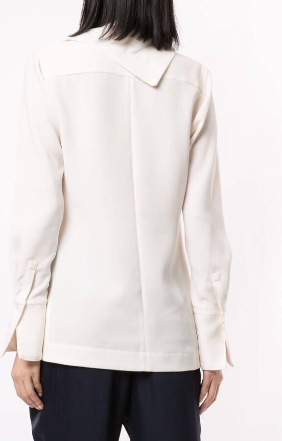 3.1 Phillip Lim Blouse met afneembare sjaal Wit