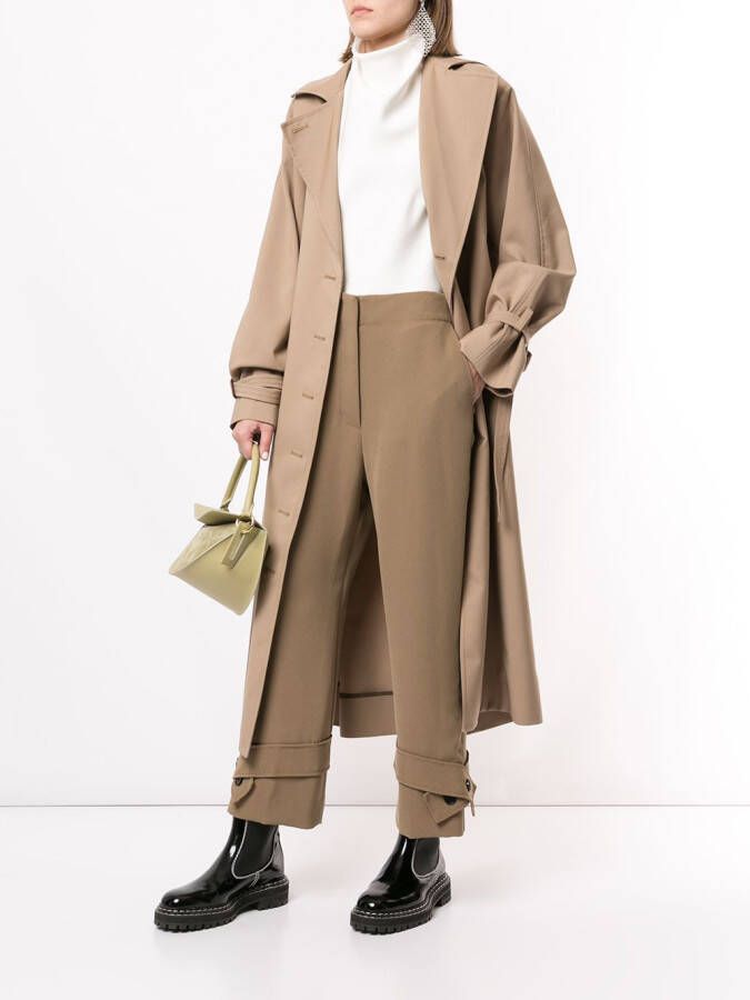 3.1 Phillip Lim Broek met ceintuur Zwart