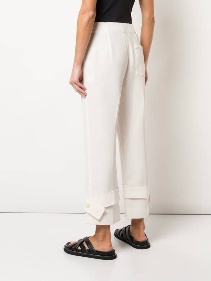 3.1 Phillip Lim Cropped broek Bruin