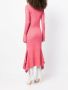 3.1 Phillip Lim Geribbelde jurk Roze - Thumbnail 4
