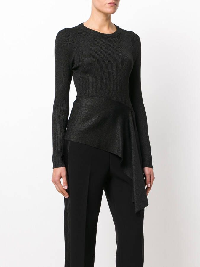 3.1 Phillip Lim Geribbelde trui Zwart