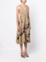 3.1 Phillip Lim Wikkeljurk met print Bruin - Thumbnail 3