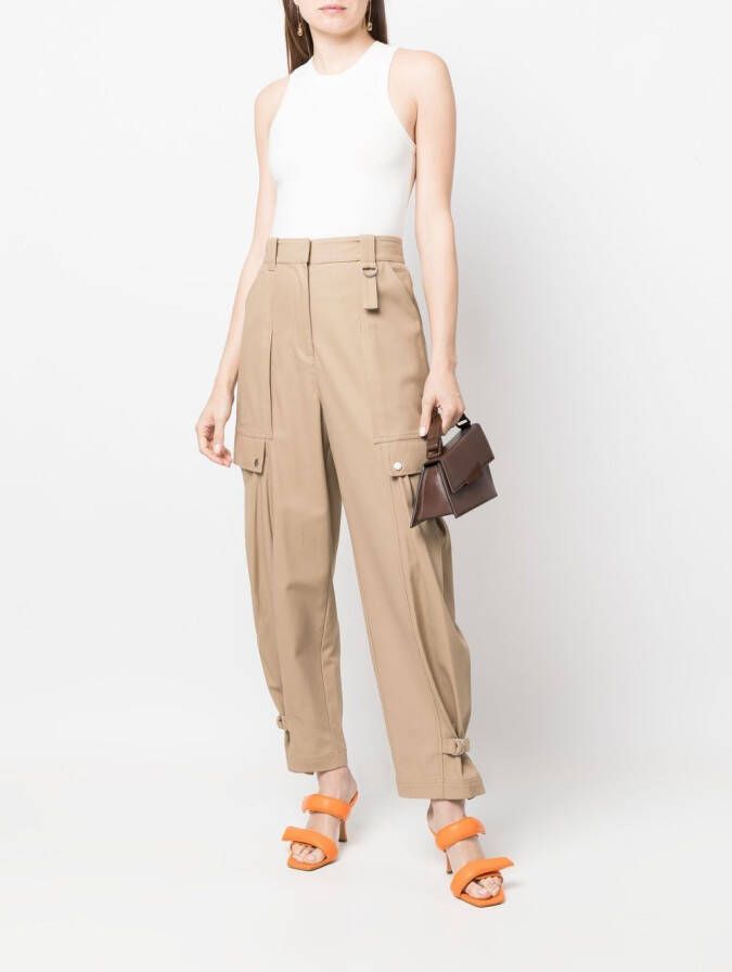 3.1 Phillip Lim Hemd met diepe ronde hals Wit