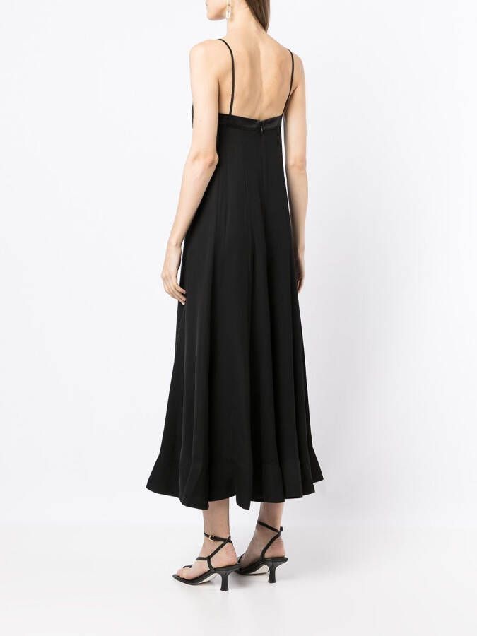 3.1 Phillip Lim Midi-jurk verfraaid met kristallen Zwart