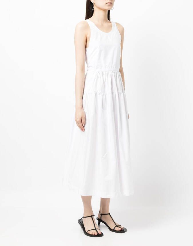3.1 Phillip Lim Mouwloze maxi-jurk Wit