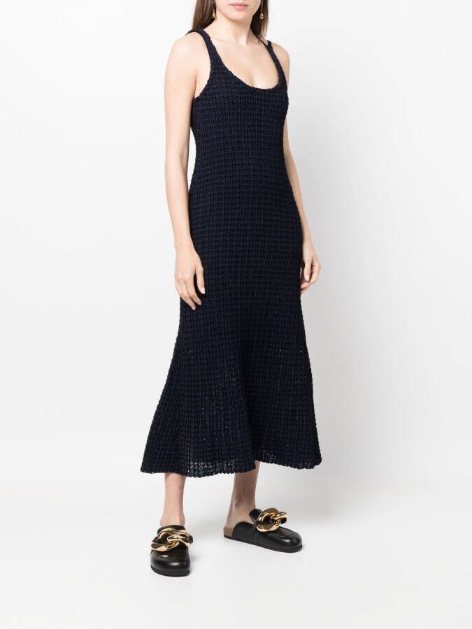 3.1 Phillip Lim Mouwloze midi-jurk Zwart