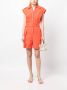 3.1 Phillip Lim Mouwloze playsuit Oranje - Thumbnail 2