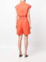 3.1 Phillip Lim Mouwloze playsuit Oranje - Thumbnail 4