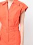3.1 Phillip Lim Mouwloze playsuit Oranje - Thumbnail 5