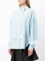3.1 Phillip Lim pussybow satin shirt Blauw - Thumbnail 3